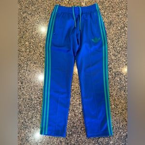 Adidas Heritage Now Blue Green Track Pants